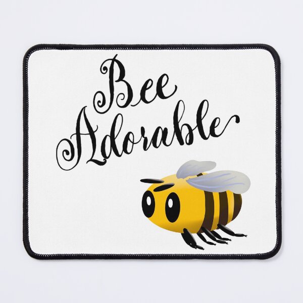 Item preview, Bee Adorable designed and sold by WhimsyLetters.