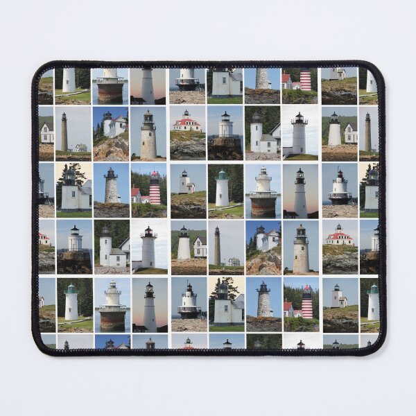 Item preview, Faros de Maine designed and sold by Autumn Seas Photography.