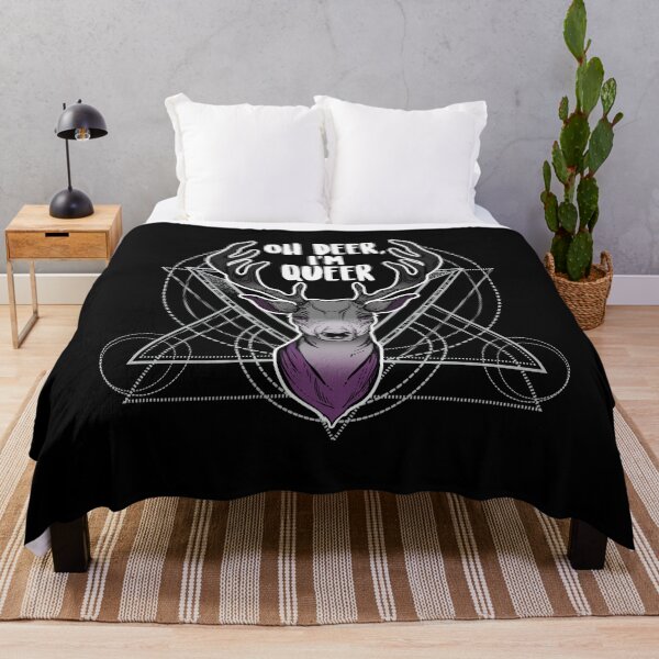 Item preview, Asexual Oh Deer I'm Queer designed and sold by Clara Hollins.