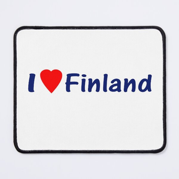 Item preview, I Love Finland - Country Code FI T-Shirt & Sticker designed and sold by deanworld.