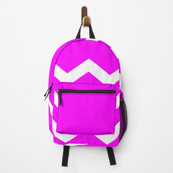 Item preview, WHITE AND NEON PINK CHEVRON ZIG ZAG  HALF TONE PATTERN - BY OZCUSHIONSTOO  designed and sold by ozcushionstoo.
