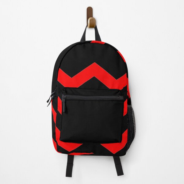 Item preview, RED AND BLACK CHEVRON ZIG ZAG HALF TONE PATTERN - BY OZCUSHIONSTOO designed and sold by ozcushionstoo.