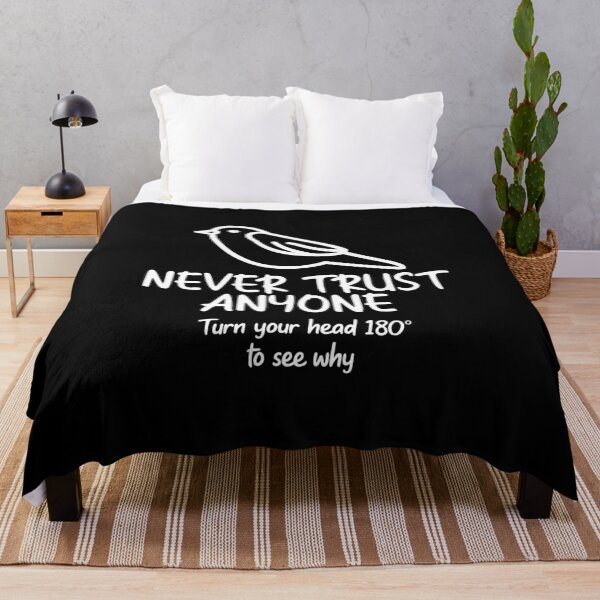 Item preview, Never Trust Anyone designed and sold by Hot From Oven.