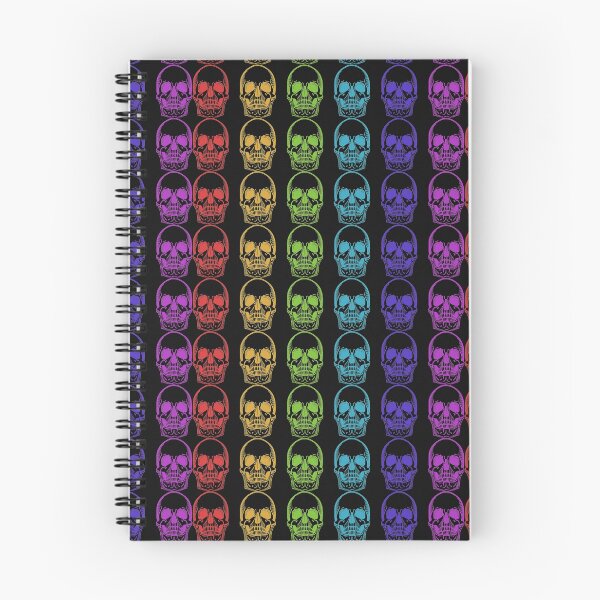 Item preview, Rainbow skulls designed and sold by DesignGoblins.
