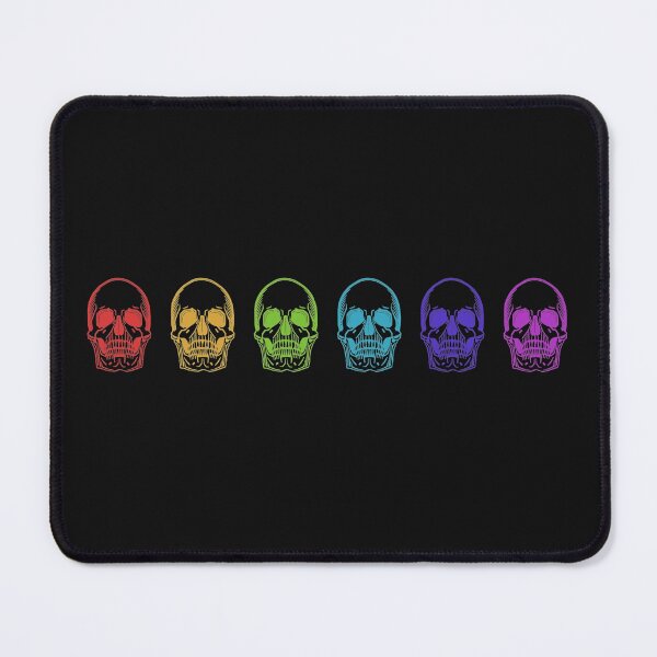 Item preview, Rainbow skulls designed and sold by DesignGoblins.