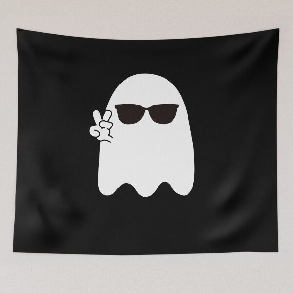 Item preview, Cool Peace Sign Ghost - Ghost T-Shirt / Halloween T-Shirt designed and sold by Ahmedhod.