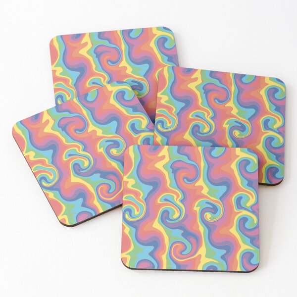 Item preview, Rainbow Pastel Swirls designed and sold by Slepowronski.