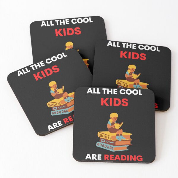 Item preview, All the cool kids are reading designed and sold by TeeZilla808.