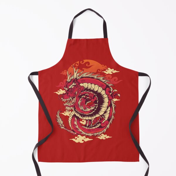 Item preview, Red Dragon and Fiery Clouds designed and sold by MagicStrawberry.