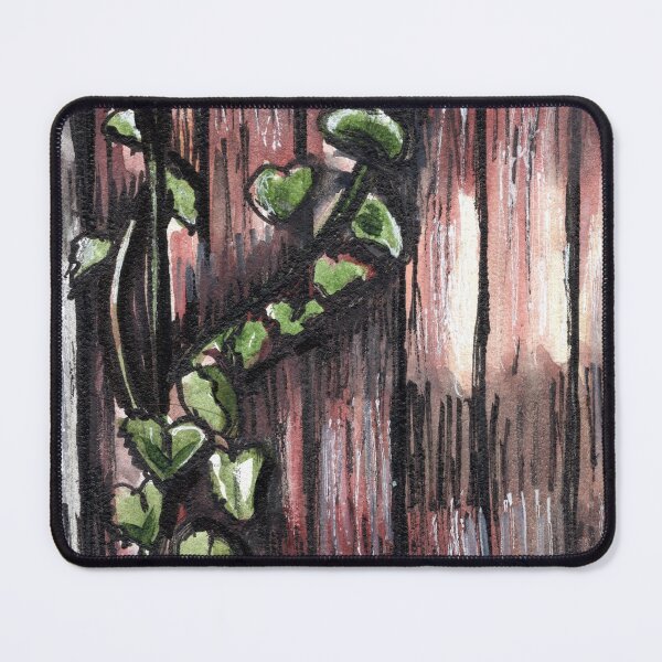 Item preview, Illustrative Watercolor of a Side of a Building with Ivy designed and sold by KLoganArt.