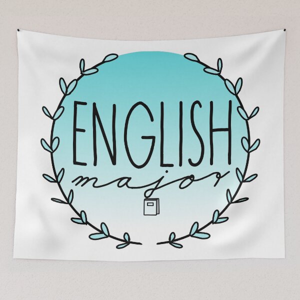 Item preview, English major! designed and sold by Blondshell.