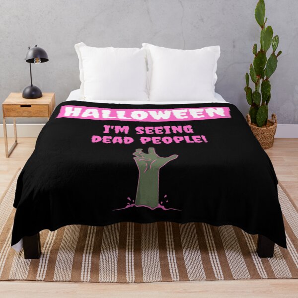 Item preview, Halloween: I'm Seeing Dead People! (pink outline version) designed and sold by CherryDamzel.