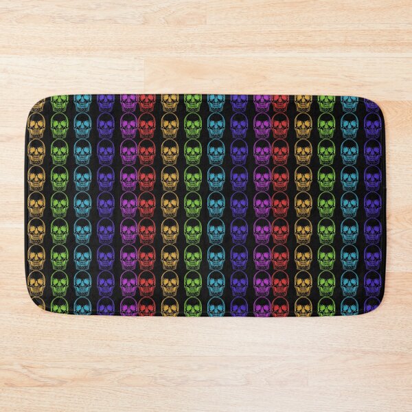 Item preview, Rainbow skulls designed and sold by DesignGoblins.