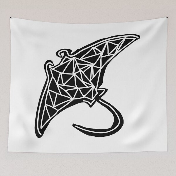Item preview, Stylized Manta Ray designed and sold by Finnzilla.