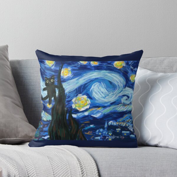 Item preview, Fluffy, Fluffy Night (The Many Magical Adventures of Merlin) designed and sold by Madeyemadsart.