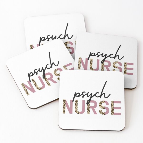 Item preview, Psych nurse Psychiatric nurse Cheetah leopard print | Mental Health Nurse | Gift for mental health Nurse and psych nurses designed and sold by Violet Treasures.