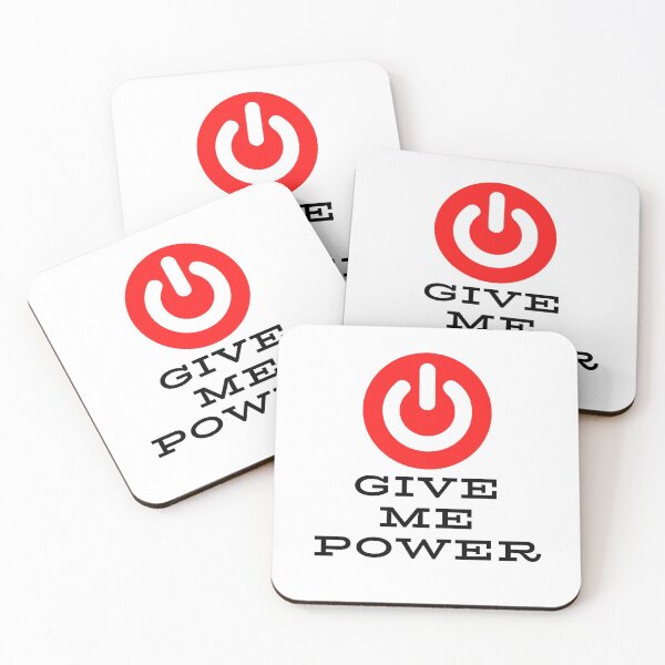 Item preview, Give Me Power - Gaming designed and sold by Never Too Much Stuff.