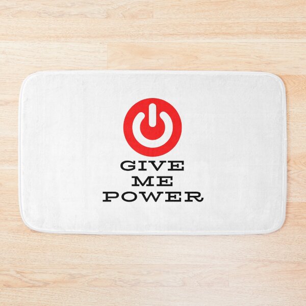 Item preview, Give Me Power - Gaming designed and sold by Never Too Much Stuff.