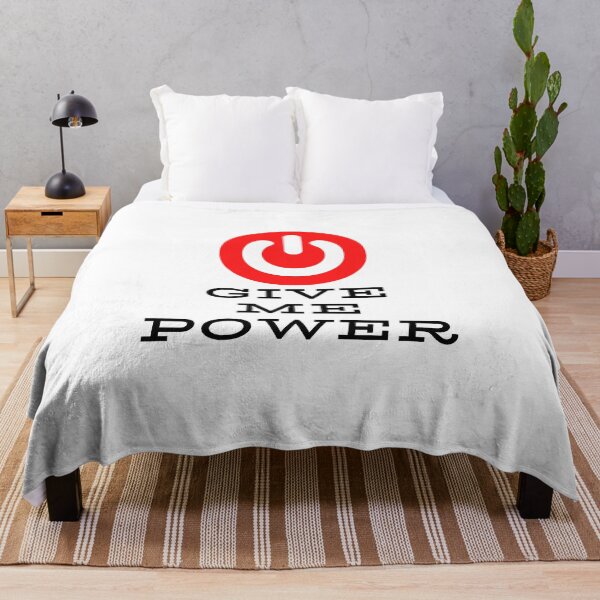 Item preview, Give Me Power - Gaming designed and sold by Never Too Much Stuff.