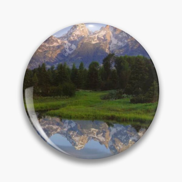 Item preview, Teton Range And Its Reflection In Snake River Grand Teton National Park designed and sold by HammiltenJohn.