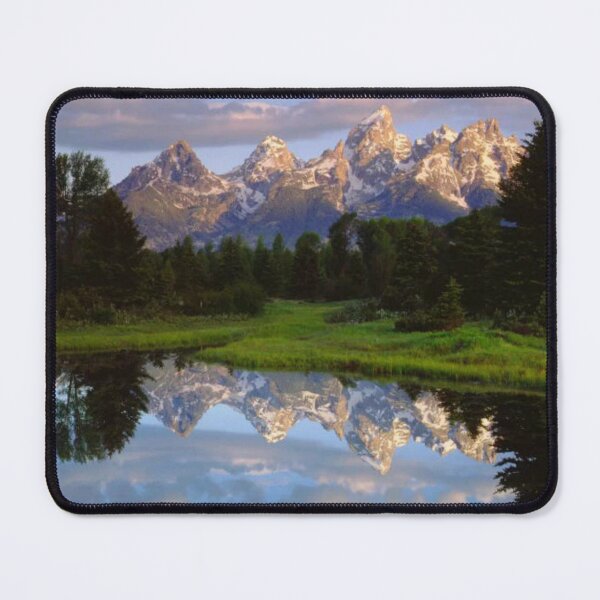 Item preview, Teton Range And Its Reflection In Snake River Grand Teton National Park designed and sold by HammiltenJohn.