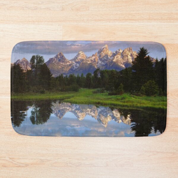 Item preview, Teton Range And Its Reflection In Snake River Grand Teton National Park designed and sold by HammiltenJohn.