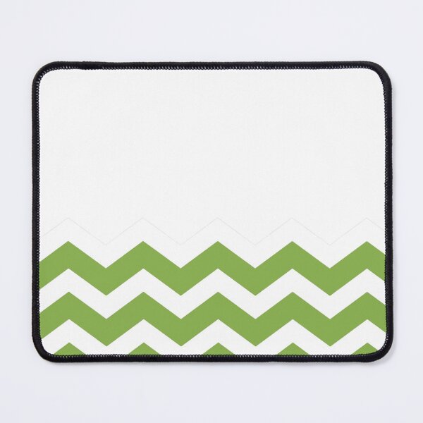 Item preview, GREENERY AND WHITE CHEVRON ZIG ZAG HALF TONE PATTERN - BY OZCUSHIONSTOO designed and sold by ozcushionstoo.