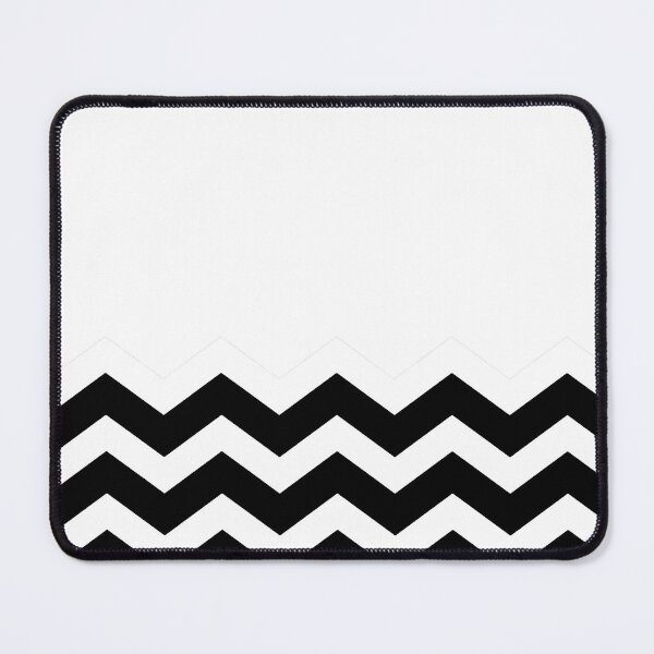 Item preview, BLACK AND WHITE CHEVRON ZIG ZAG  HALF TONE PATTERN - BY OZCUSHIONSTOO designed and sold by ozcushionstoo.