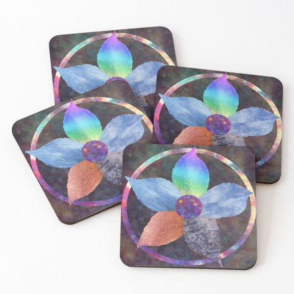 Item preview, The Five Elements - Flower Pentacle - Air, Earth, Fire, Water, Love designed and sold by Loveday Funck.