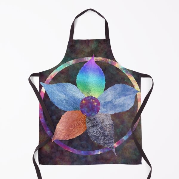 Item preview, The Five Elements - Flower Pentacle - Air, Earth, Fire, Water, Love designed and sold by Loveday Funck.