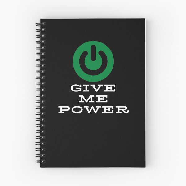 Item preview, Give Me Power - Gaming designed and sold by Never Too Much Stuff.