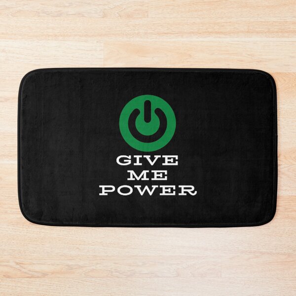 Item preview, Give Me Power - Gaming designed and sold by Never Too Much Stuff.