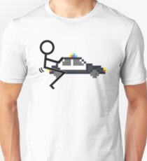 Fuck Police cool funny police car fucking icon Slim Fit T-Shirt
