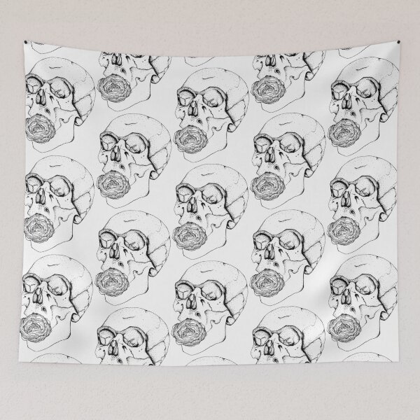 Item preview, THE BLOOMING SKULL designed and sold by Artttiz.