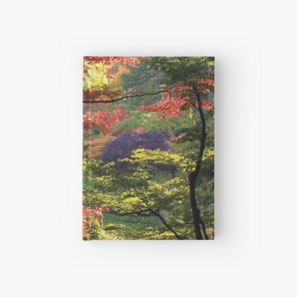 Trees In A Garden Butchart Gardens Hardcover Journal