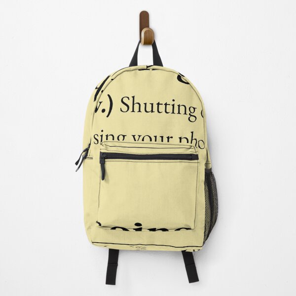 Item preview, Going to bed means : shutting down laptop and using your phone in bed. designed and sold by JokersFactory.