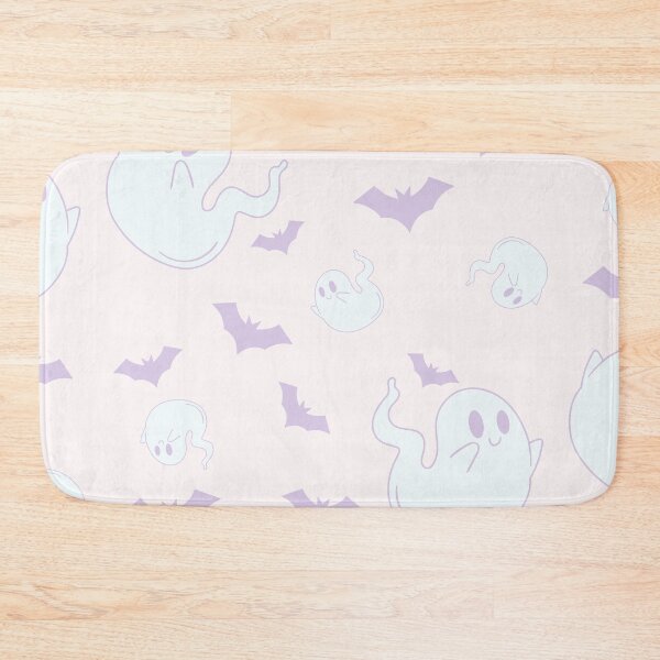 Ghost and Bats Bath Mat