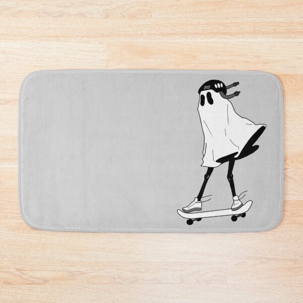 Item preview, skater sad ghost - halloween ghost  designed and sold by -justb-.