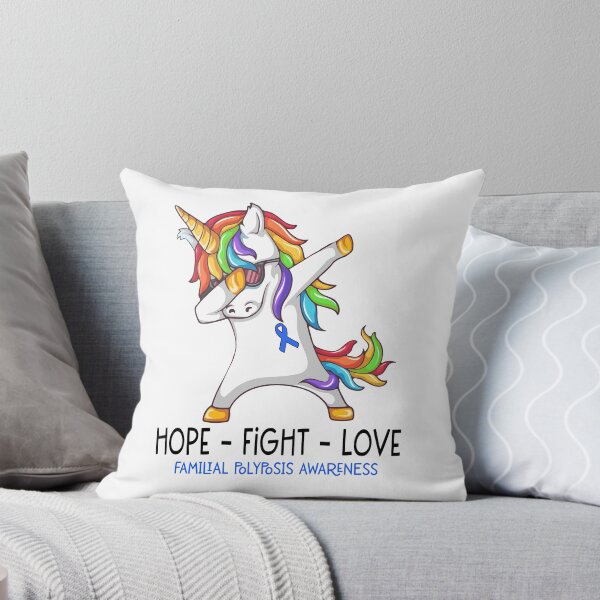 Item preview, Hope Fight Love Familial Polyposis Awareness designed and sold by Brad-FI.