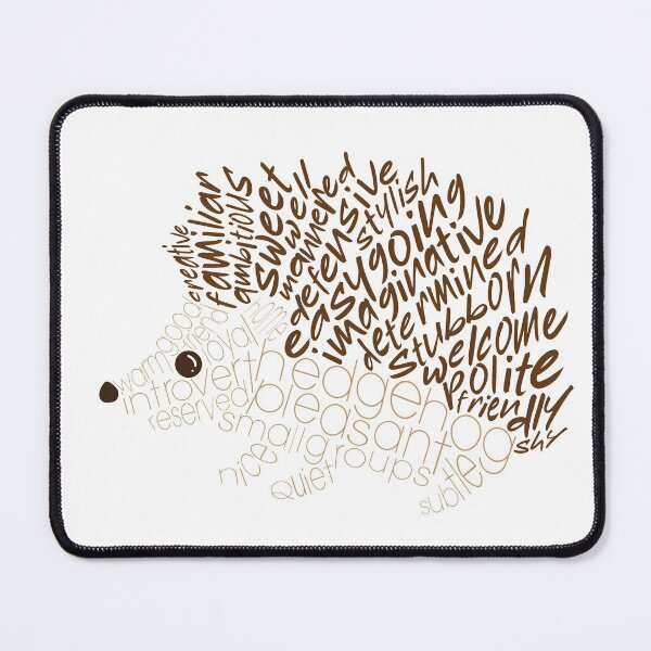 Item preview, Brown Hedgehog Spirit Animal designed and sold by kjeppson.