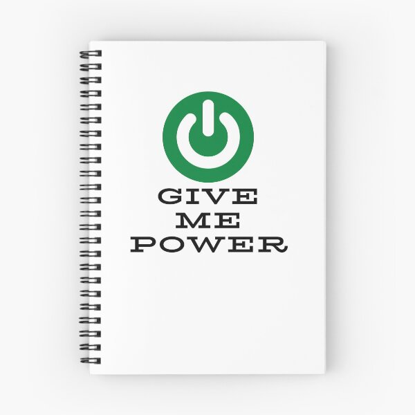 Item preview, Give Me Power - Gaming designed and sold by Never Too Much Stuff.
