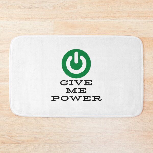 Item preview, Give Me Power - Gaming designed and sold by Never Too Much Stuff.