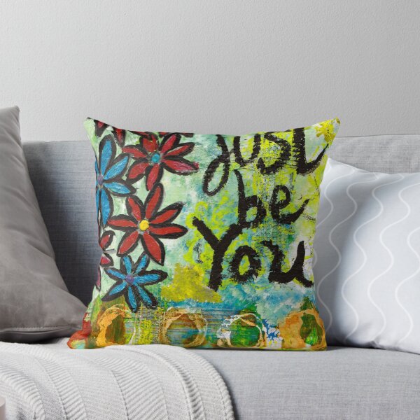 Item preview, Just Be You - Whimsical Inspirational Art designed and sold by KATHLEEN TENNANT ART.