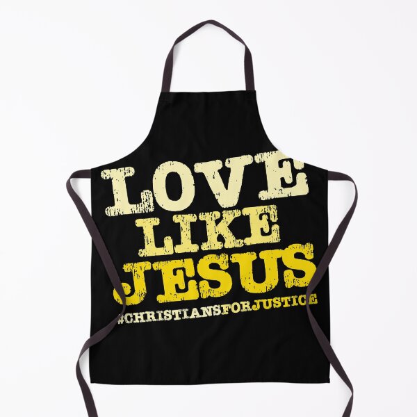 Item preview, Christians for Justice: Love Like Jesus (yellow text) designed and sold by Ofeefee.