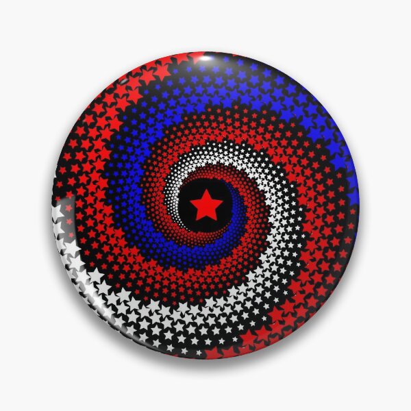 Item preview, Yugoslavia Red Blue White Stars Pattern  designed and sold by TinThor.