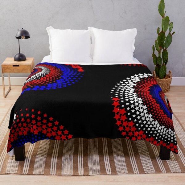 Item preview, Yugoslavia Red Blue White Stars Pattern  designed and sold by TinThor.