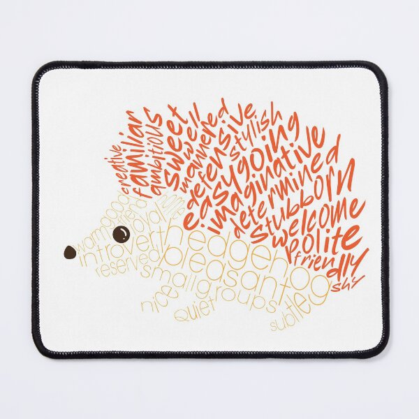 Item preview, Orange Hedgehog Spirit Animal designed and sold by kjeppson.