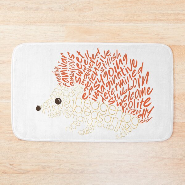 Item preview, Orange Hedgehog Spirit Animal designed and sold by kjeppson.