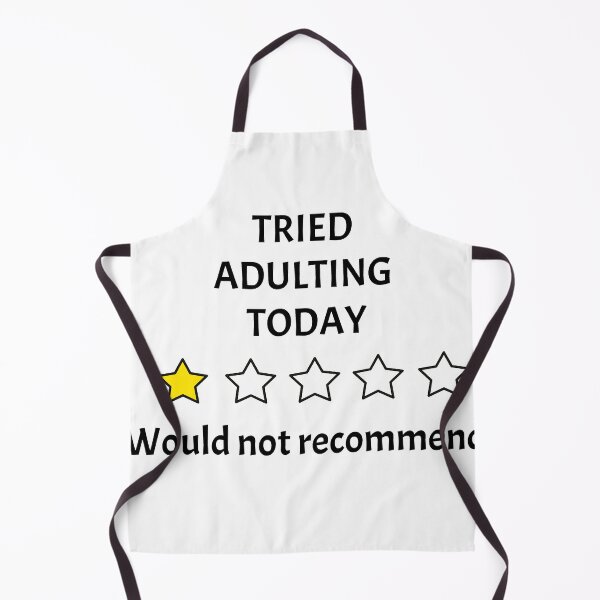 Item preview, Adulting, would not recommend designed and sold by swatiCreati0n.