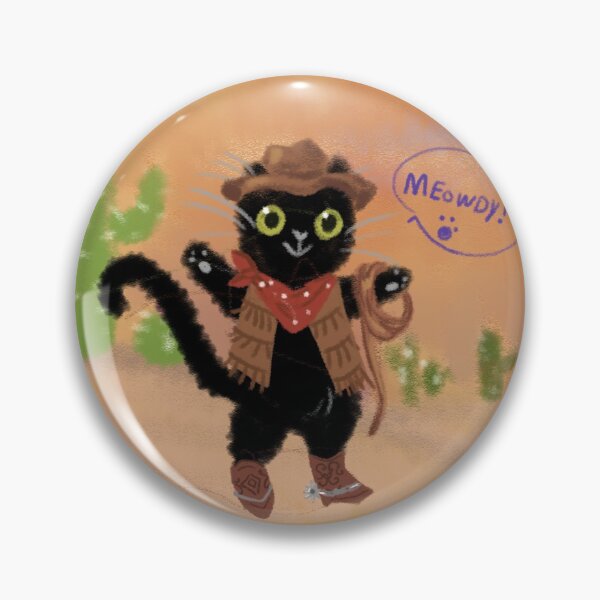 Item preview, Meowdy, Partner! (The Many Magical Aventures of Merlin by Mads Miller) designed and sold by Madeyemadsart.